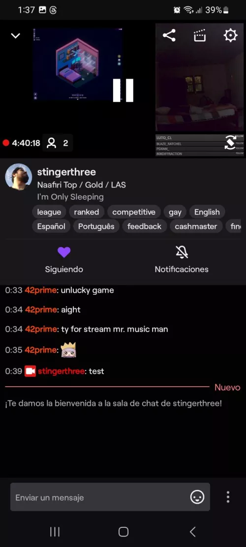 Shhh Daddy's trying to sleep