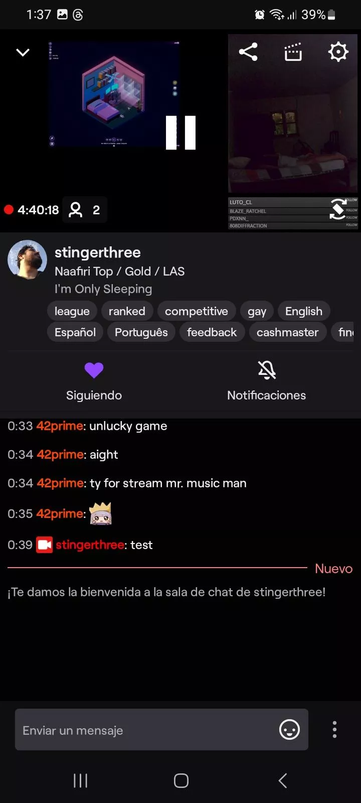 Shhh Daddy's trying to sleep