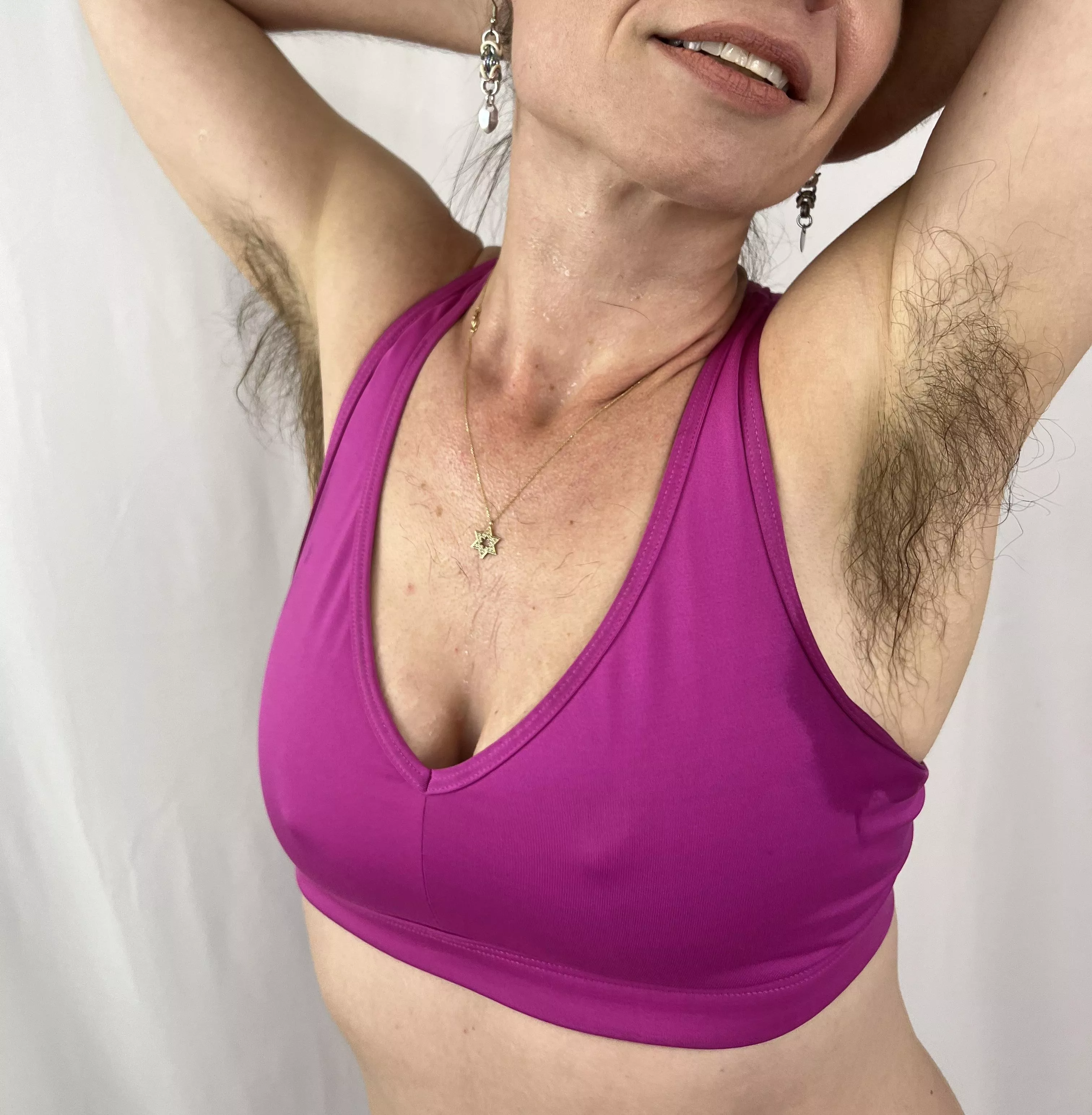 Sweaty and natural and all the pheromones for you to enjoy