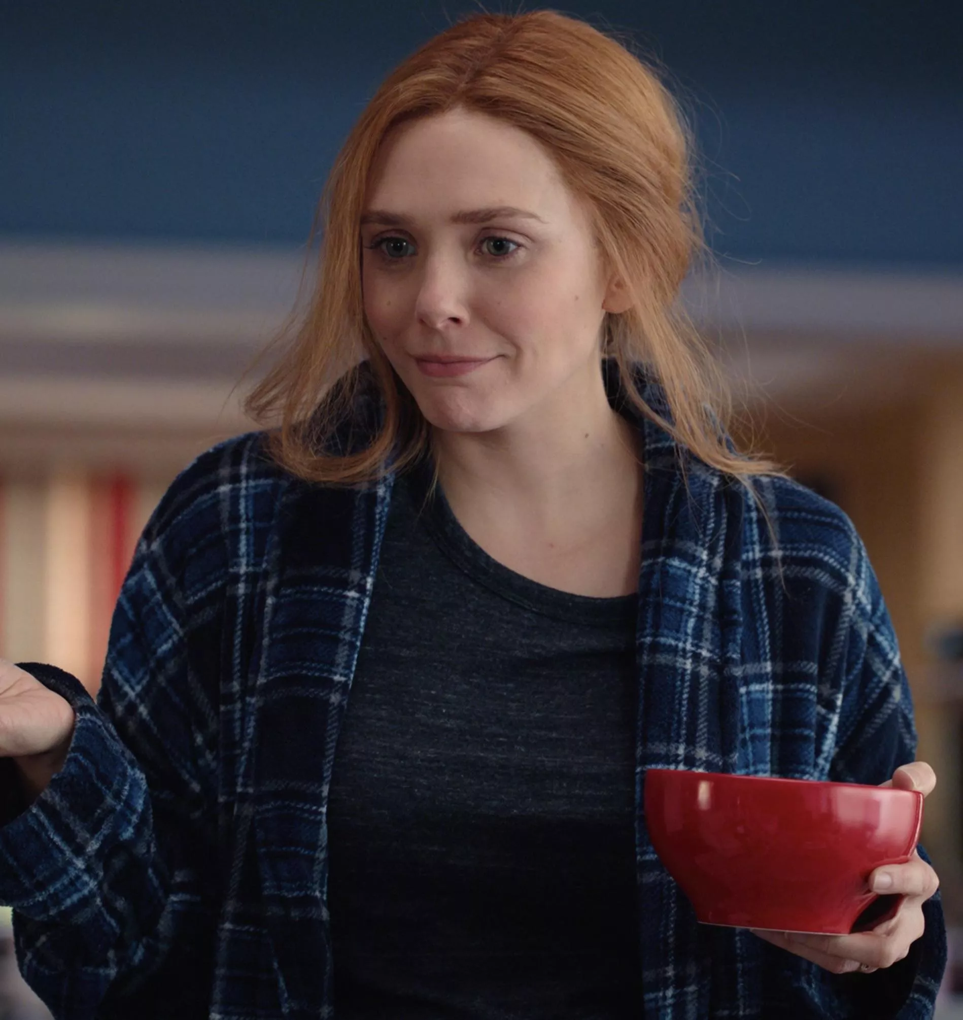 Tell me how your lazy Sunday with Elizabeth Olsen would go!