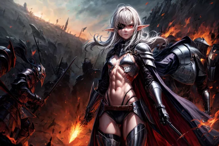 Tephra by fire and ash