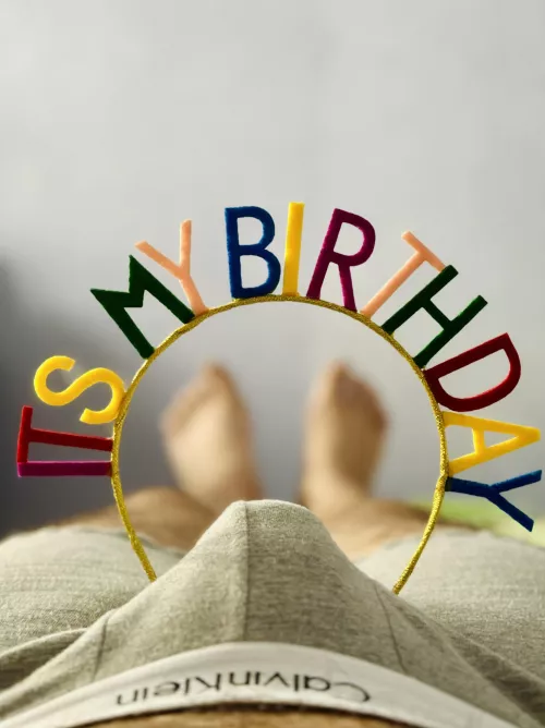 Today its my birthday 🎂