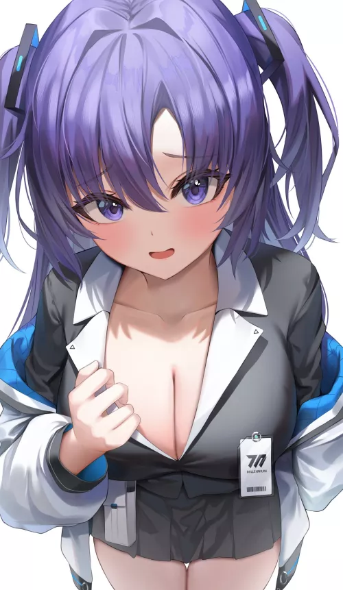 Yuuka showing it little