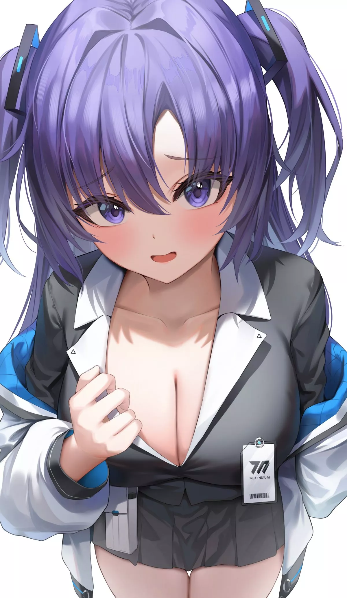 Yuuka showing it little