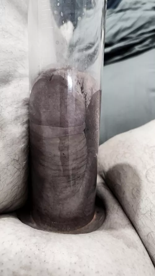 First time cock and balls... I think i need bigger pump 😈