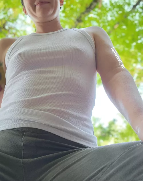 I got dressed quickly for hiking and forgot a little something