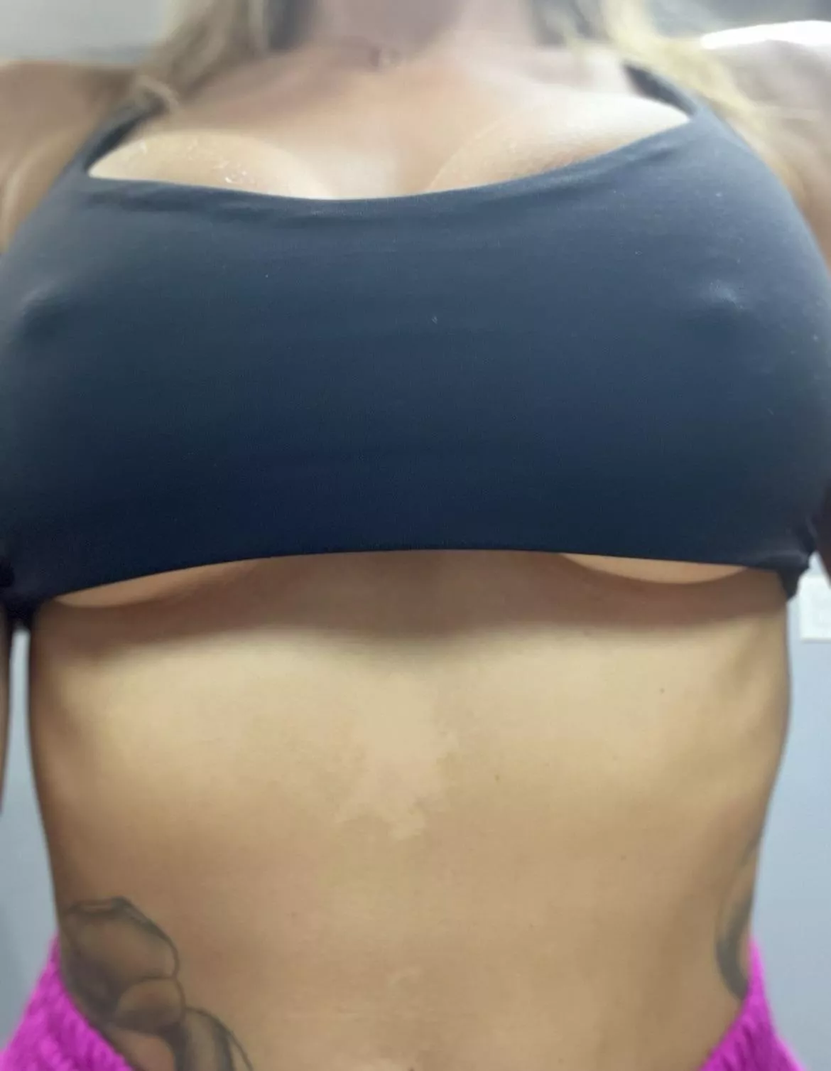 I guess I need bigger sports bras!