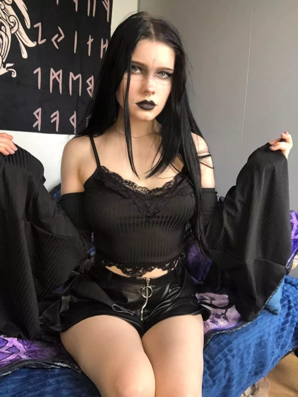 It was hard stuffing all this meat into my costume, are you going to rip it off?