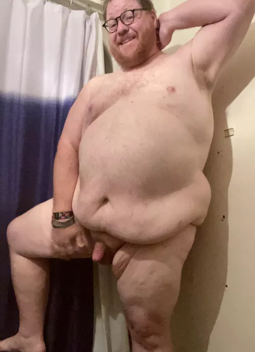 Just getting a leg up on the day