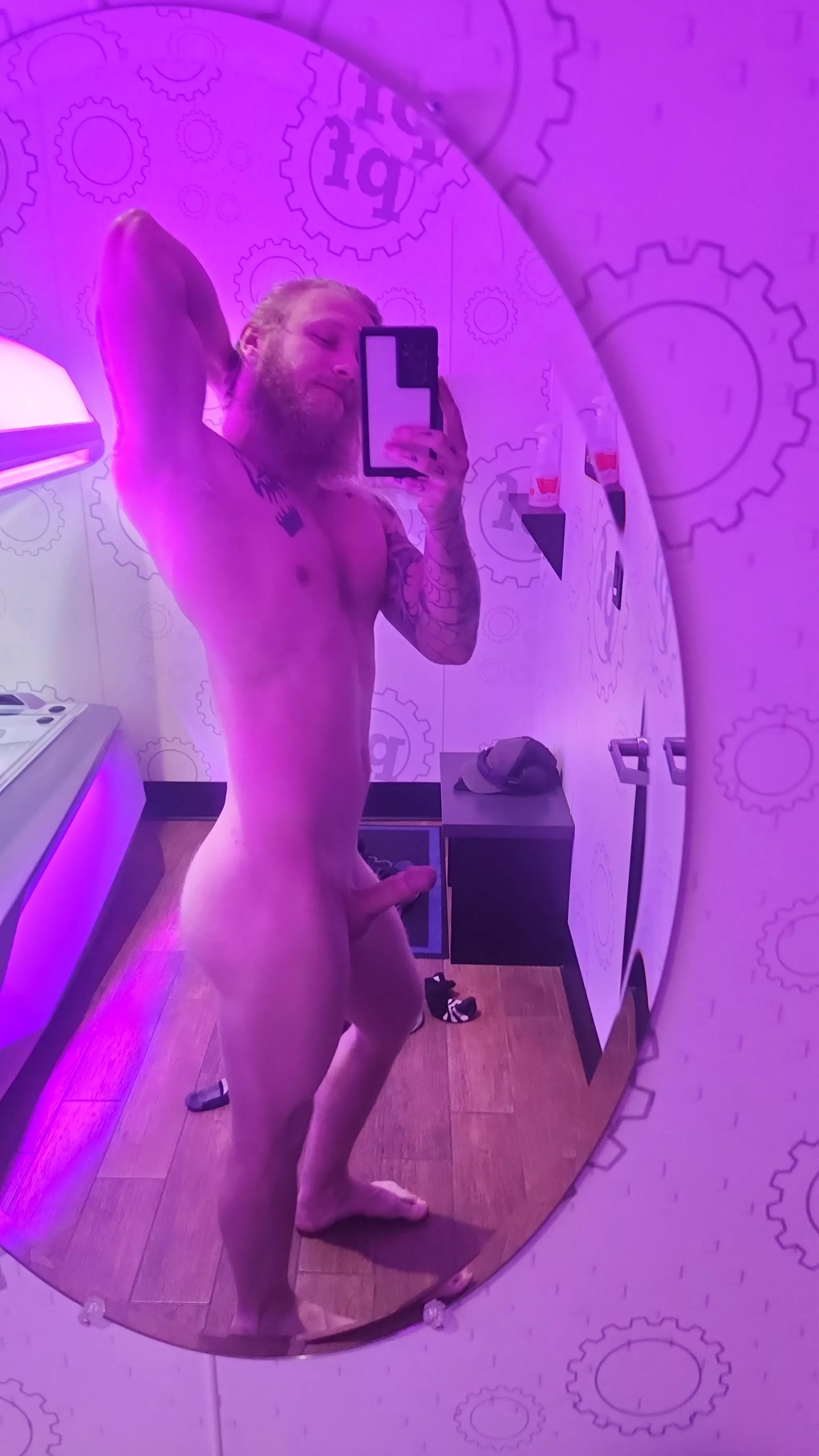 [M] Just a quick morning lift after a night of work. Could use some help relaxing though