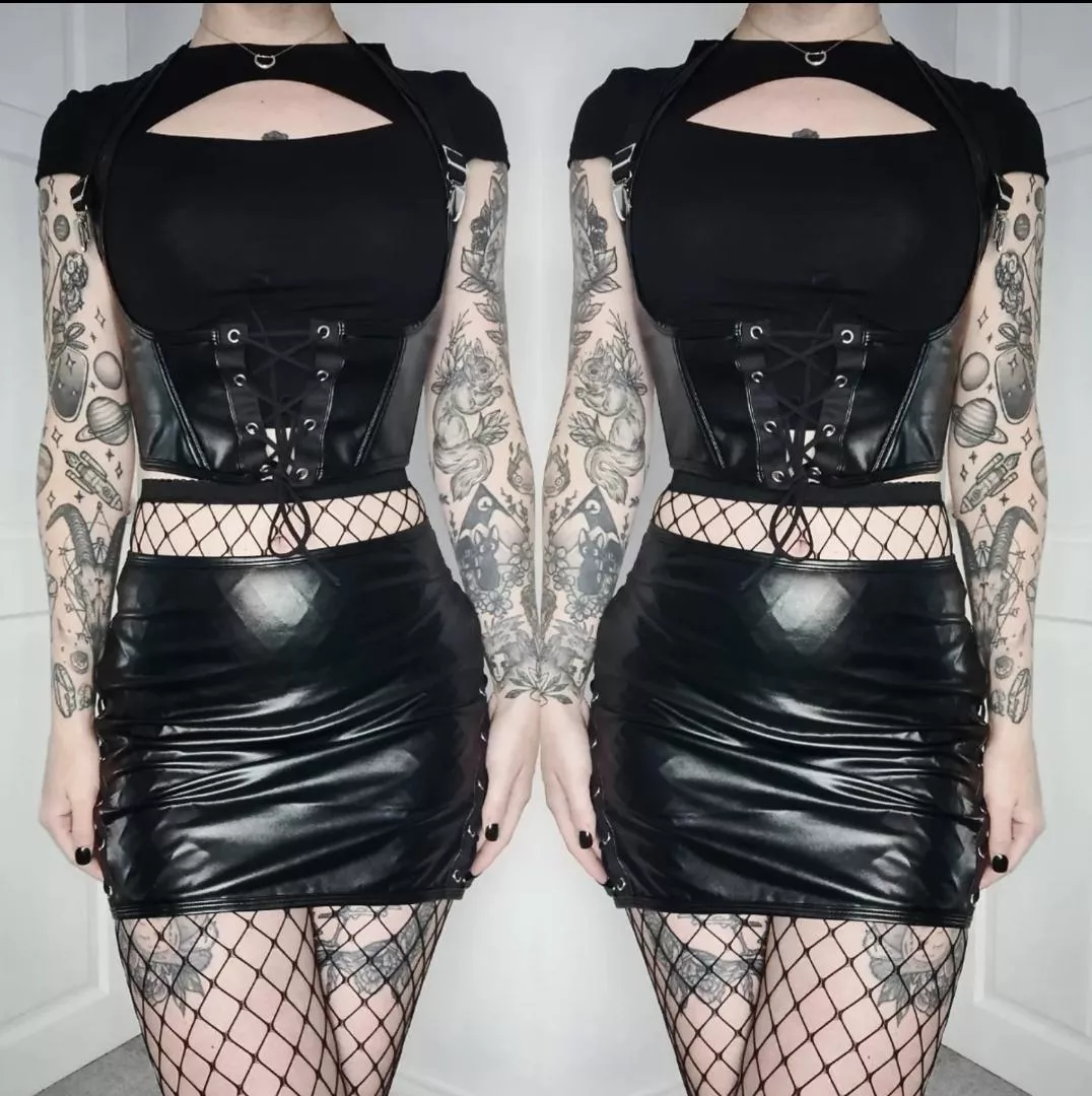 My next gig outfit 🖤🖤