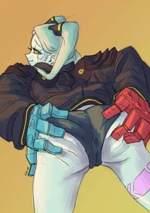 Rebecca's ass (kies_art)