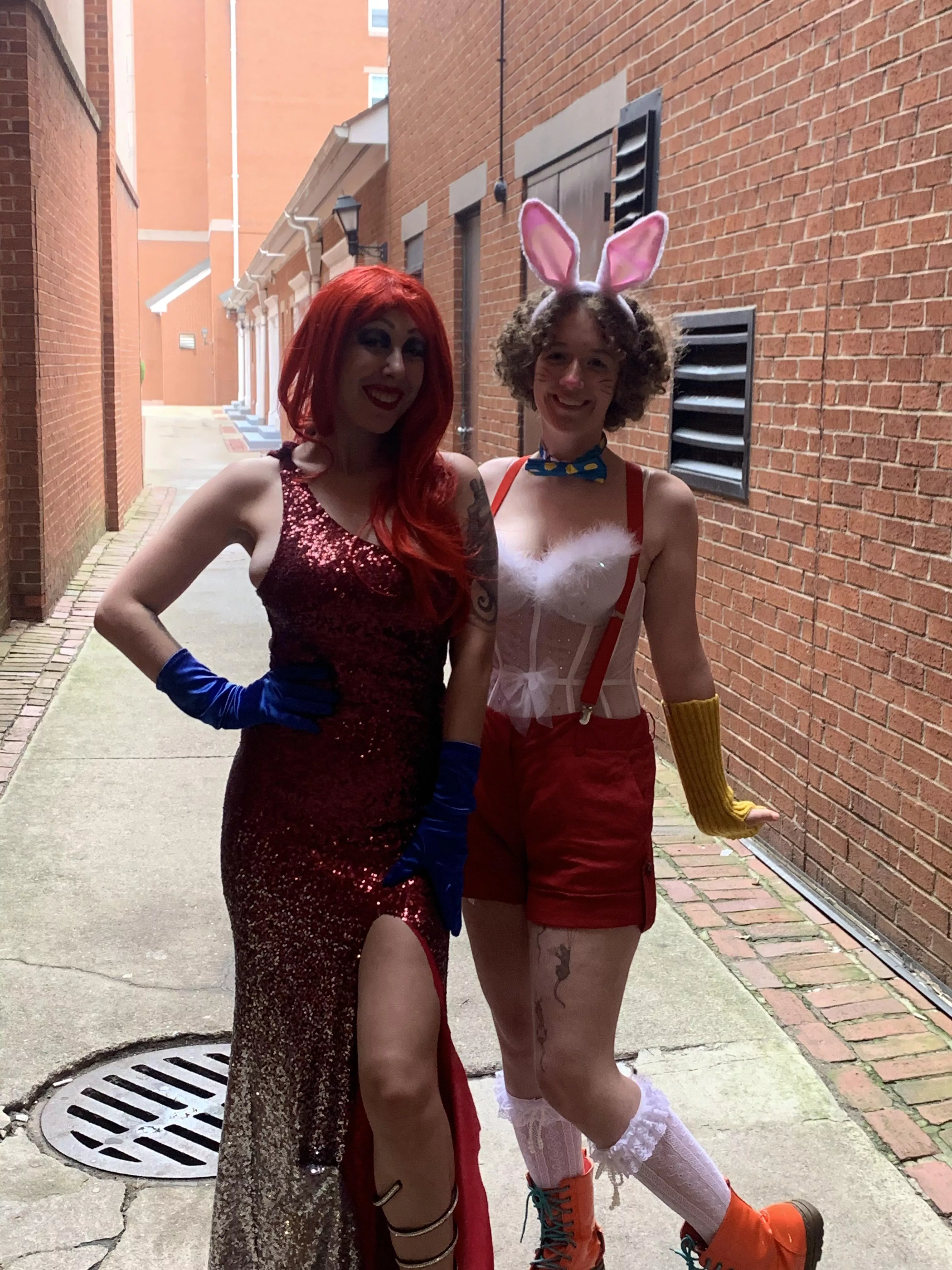 Roger and Jessica Rabbit