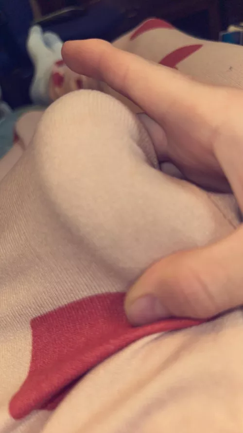 She’s waiting for your warm mouth 👅