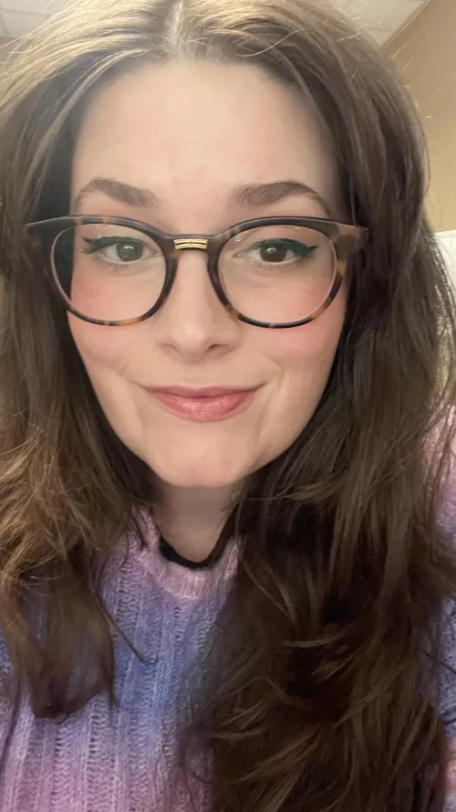 Sleepy Monday morning selfie