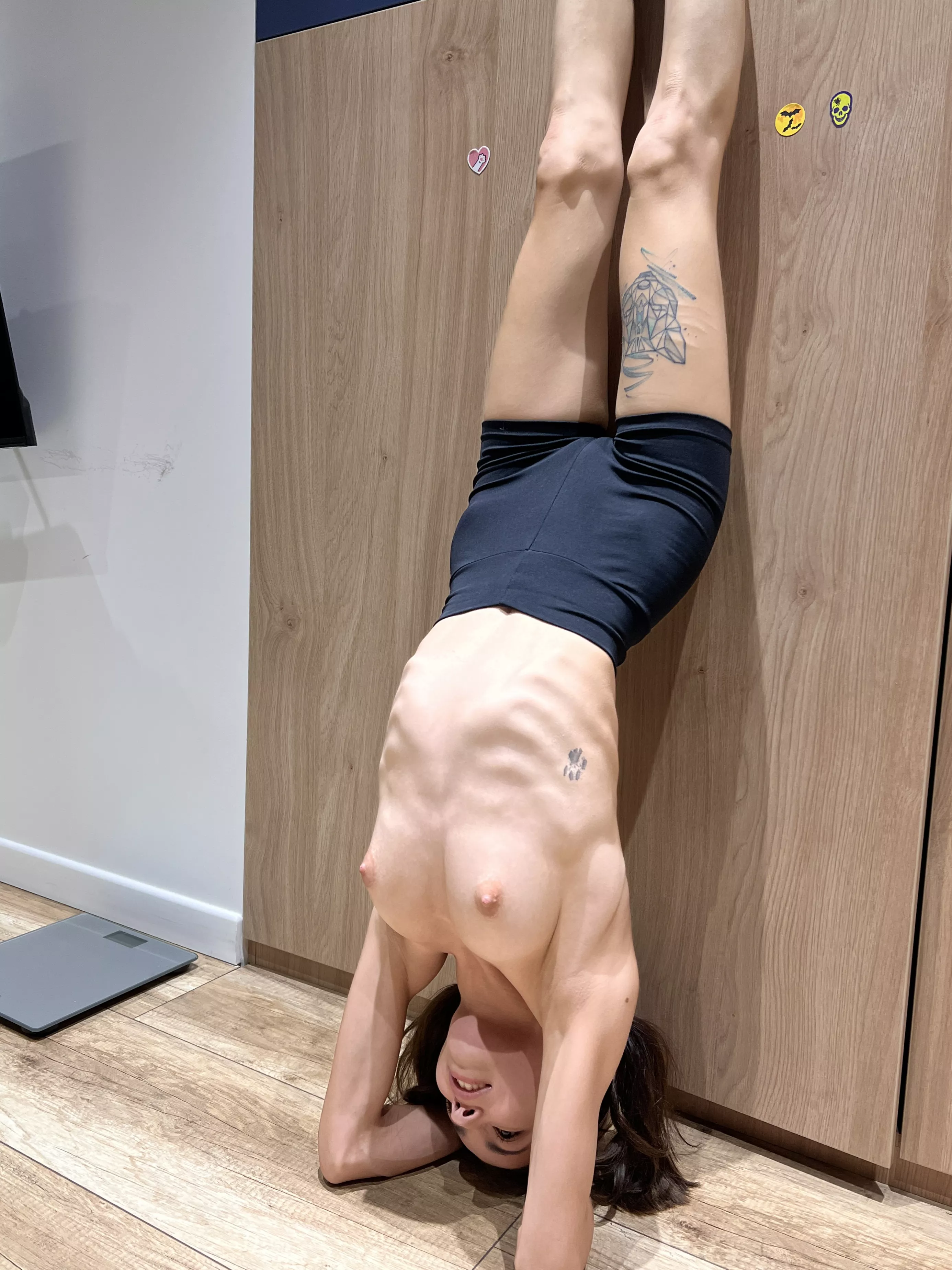 Sport yoga allows me to do wonders