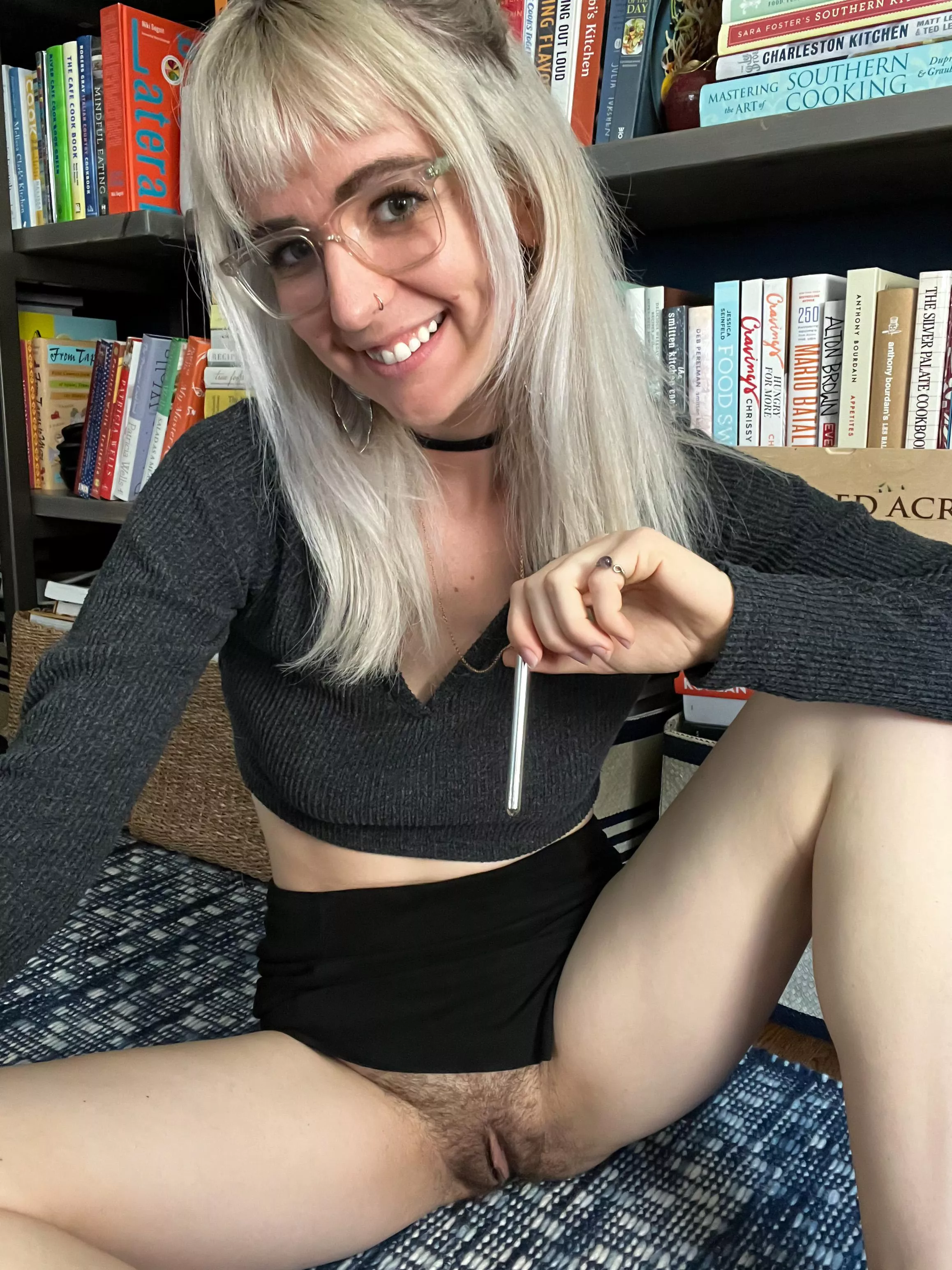 This necklace is actually a vibrator - guess when I last used it? 🥰