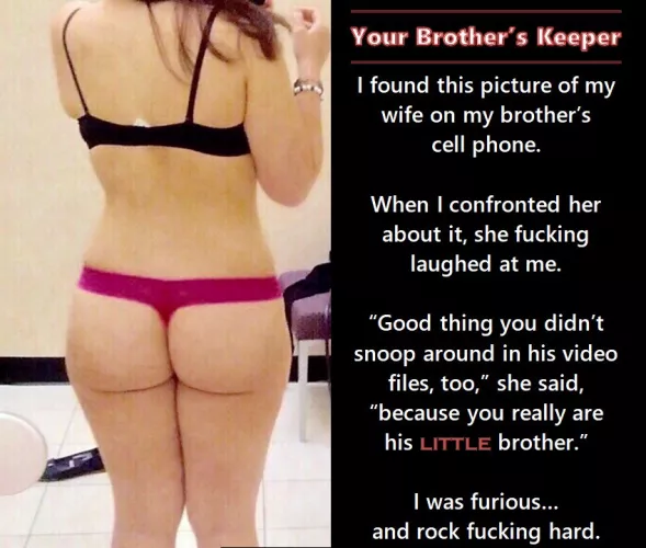 When your brother stole all the size from you....