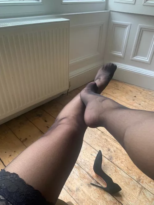 are my feet suitable for work, because this is actually me at work? OC