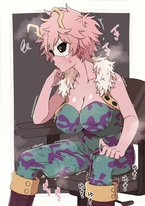 Ashido-chan who wants to go home and masturbate quickly (Artist:Hidane)