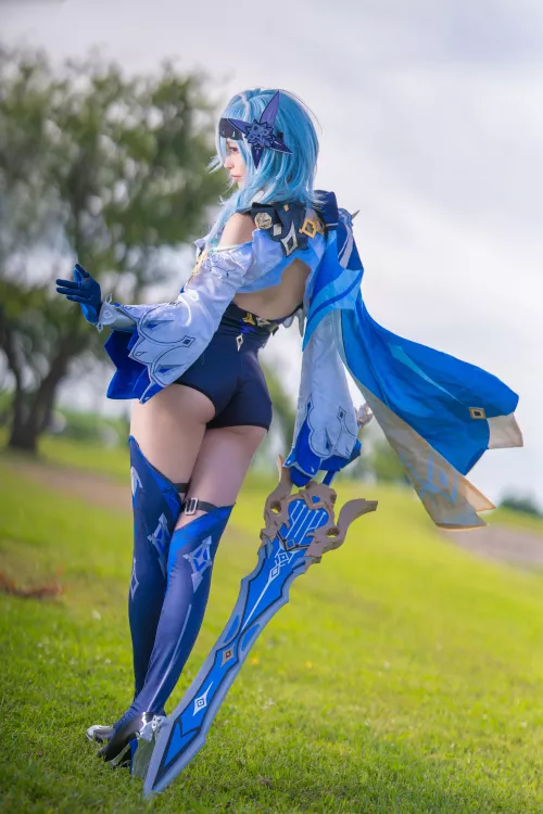 Eula from Genshin Impact by hakonyanya