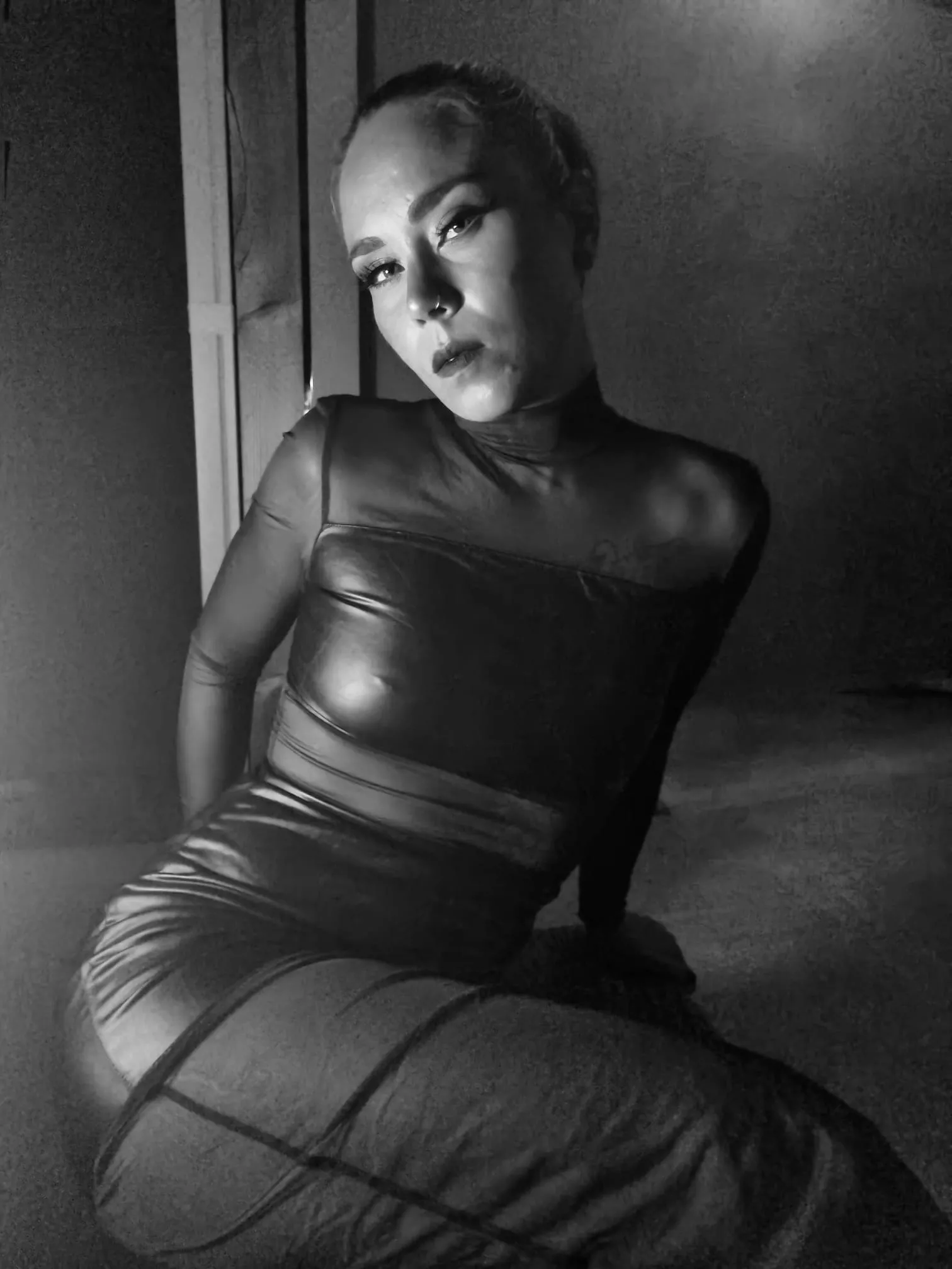 Leather and Mesh make me feel dominant and sexy