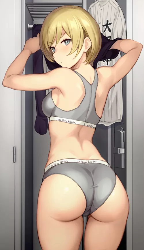 Locker room Michiru Mayumura [Major 2nd]