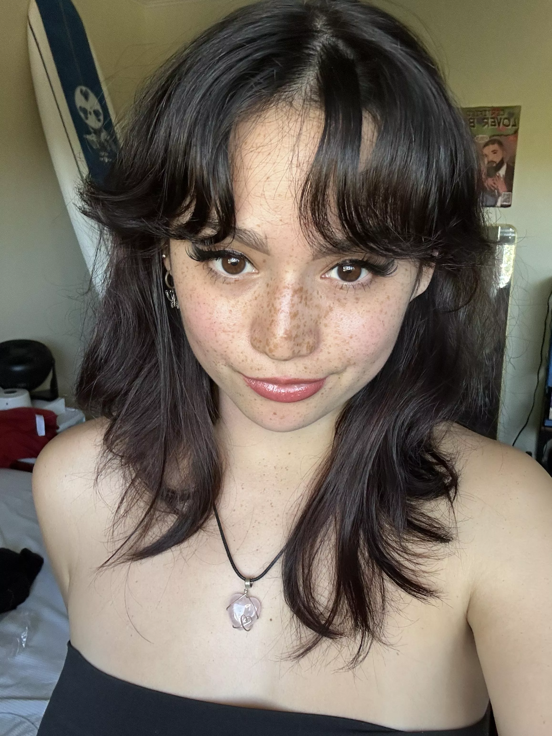 looking innocent but can be naughty sometimes.