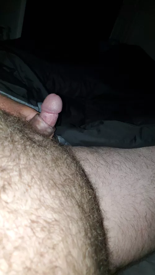 Rock hard and nowhere to cum