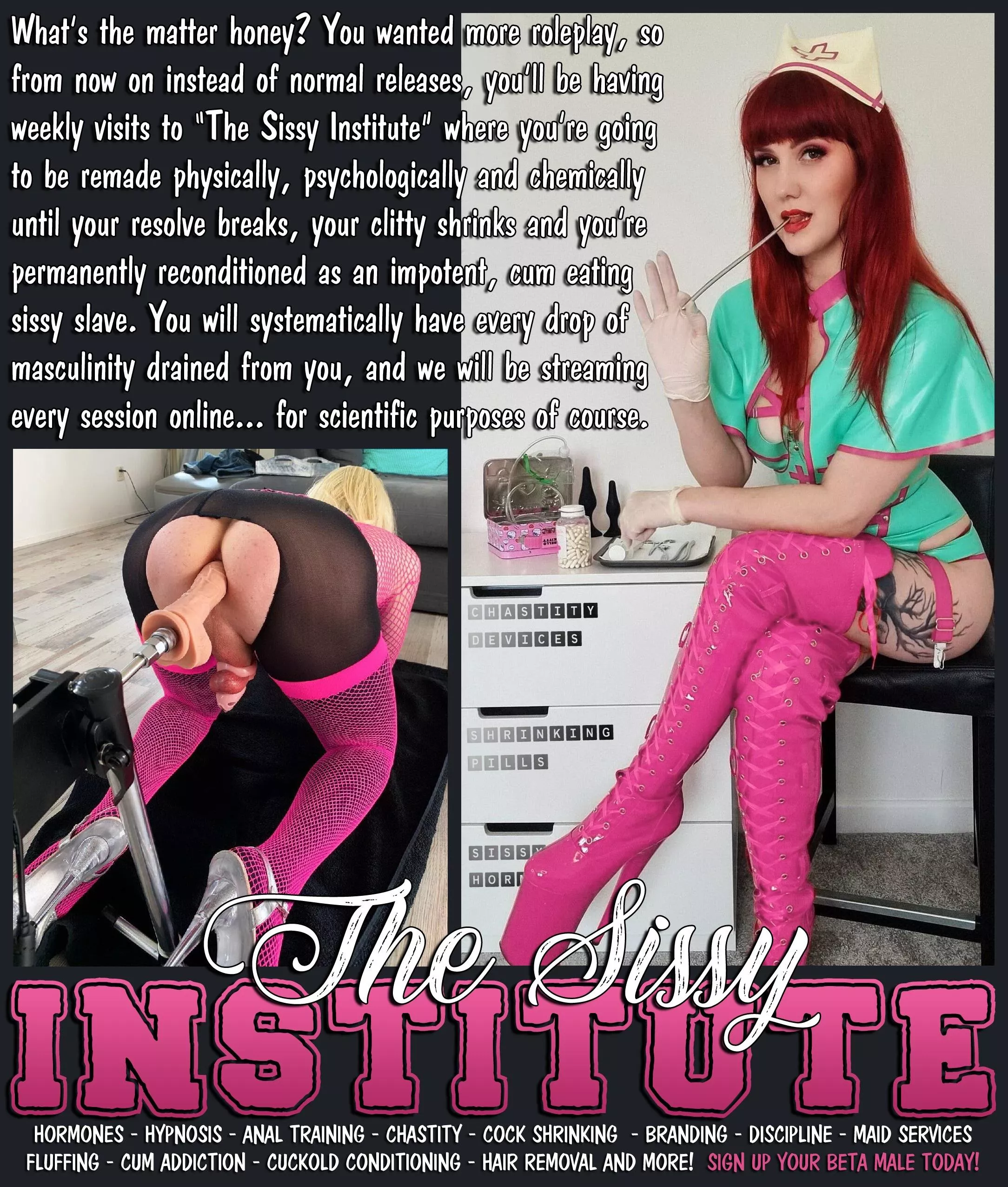 SISSY INSTITUTE [chastity] [femdom] [sissy]