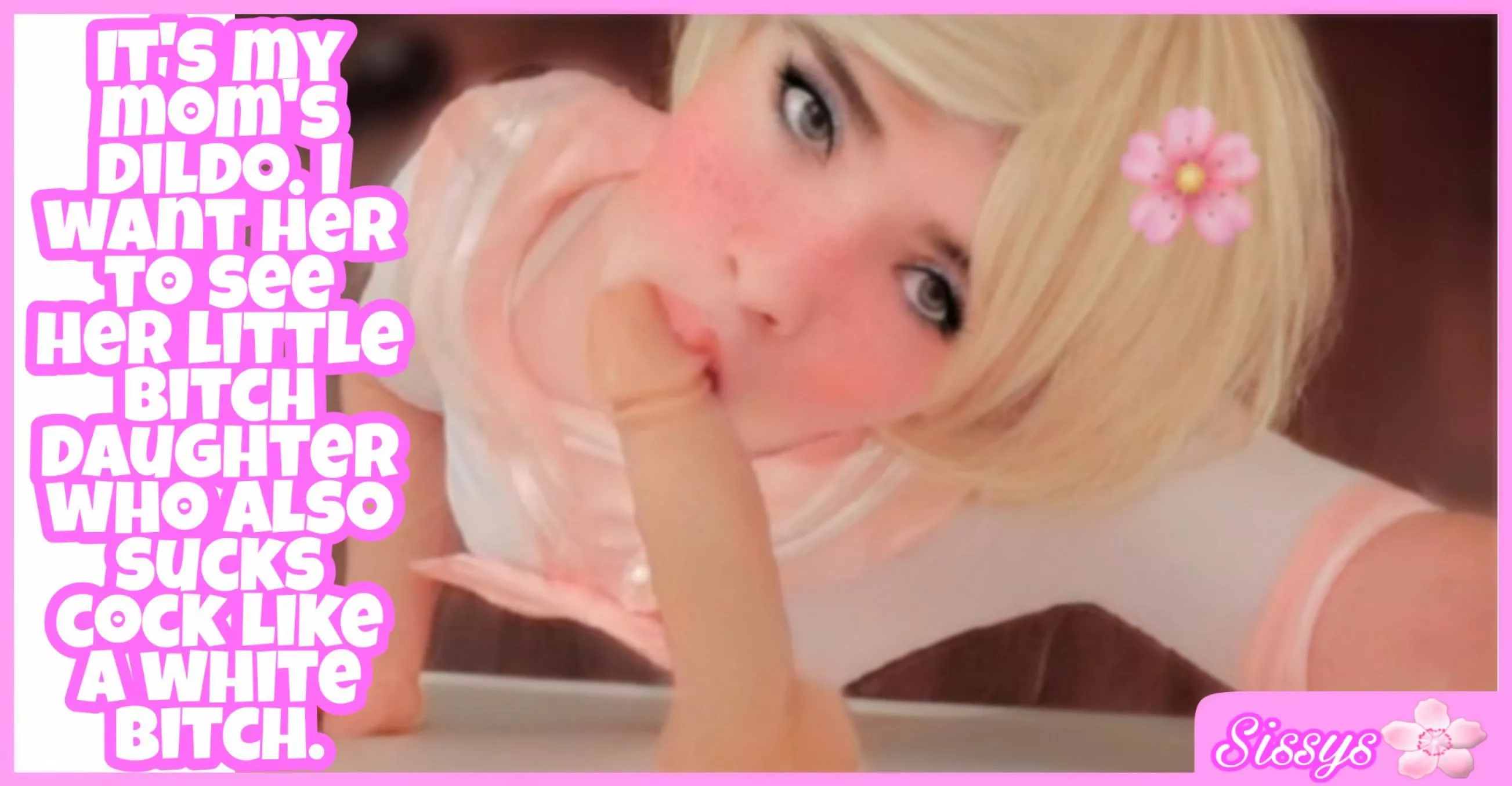 Sorry mommy but man's cock is delicious!💋