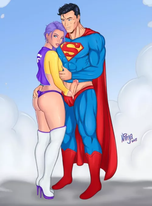 Superman meeting a femboy fan… (ninjaoi) [DC]
