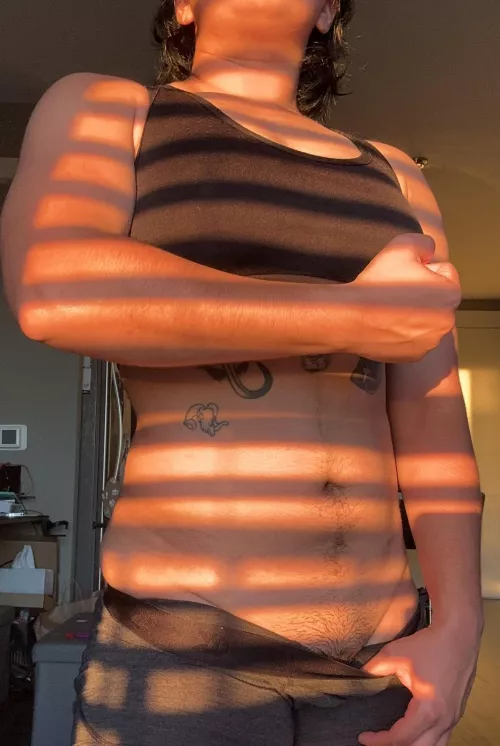 The sun gave me plenty of kisses in the right places today! ☀️