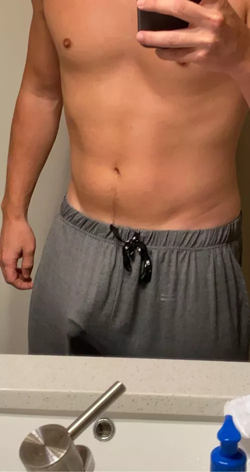 Think anyone in my apartment would mind me wearing these to grab my mail?