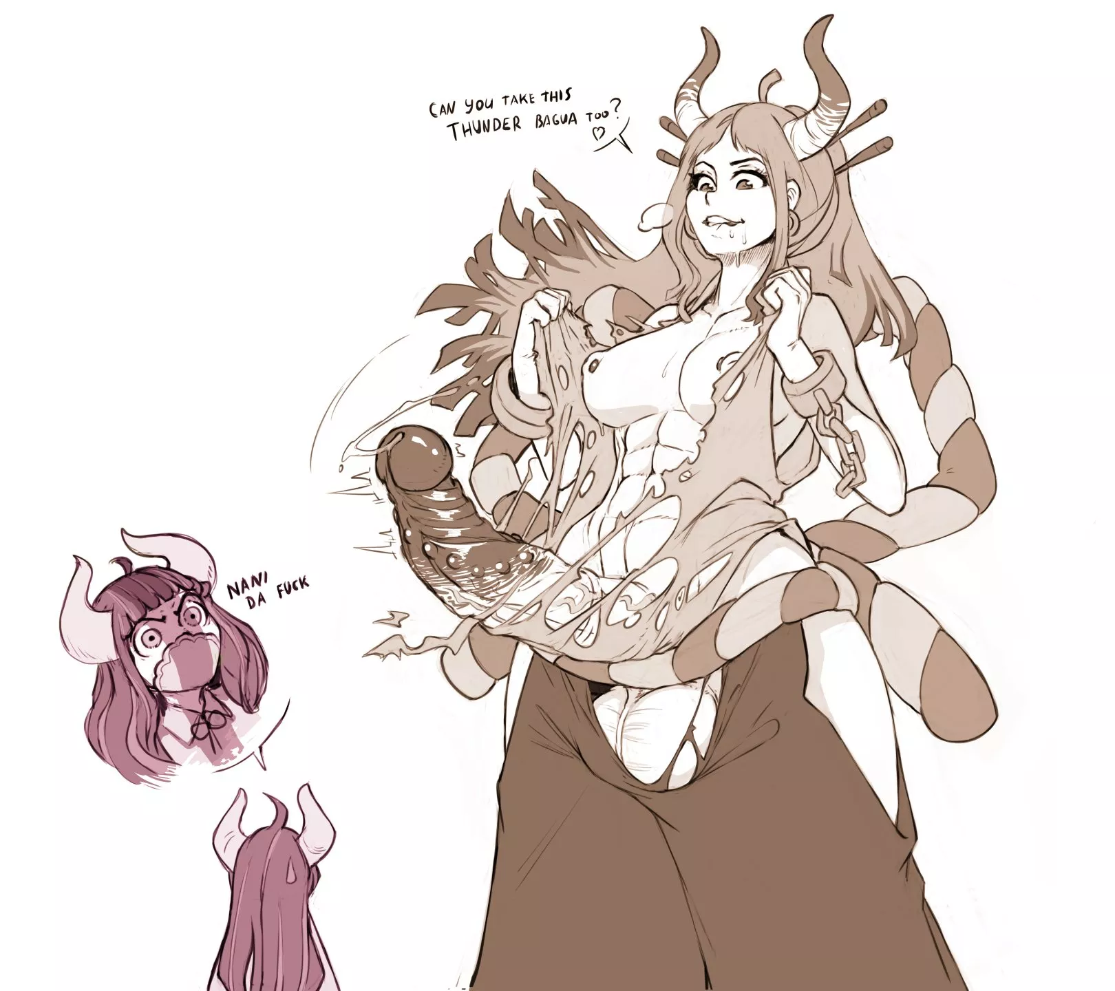 Those ancient zoans sure can take a beating (Artist:Demimond)