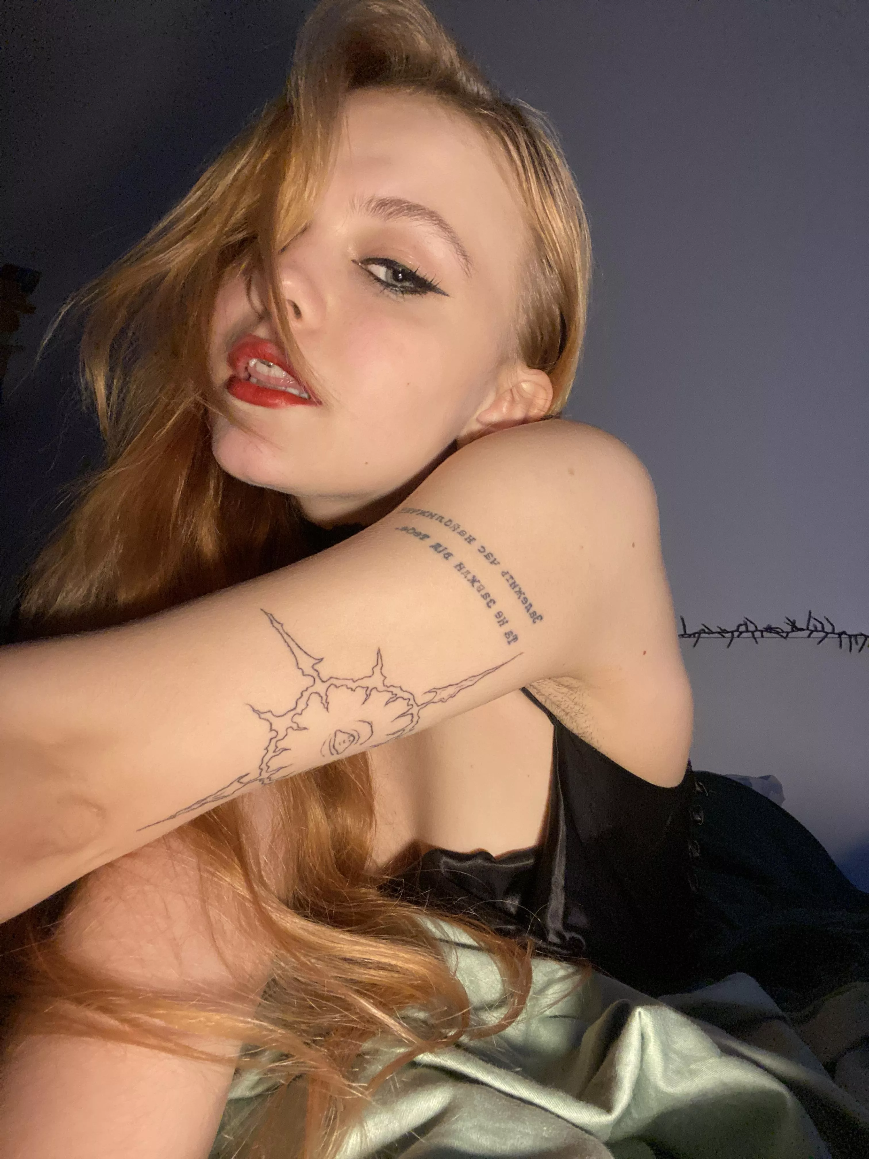 Who's into redhead tattooed girls?