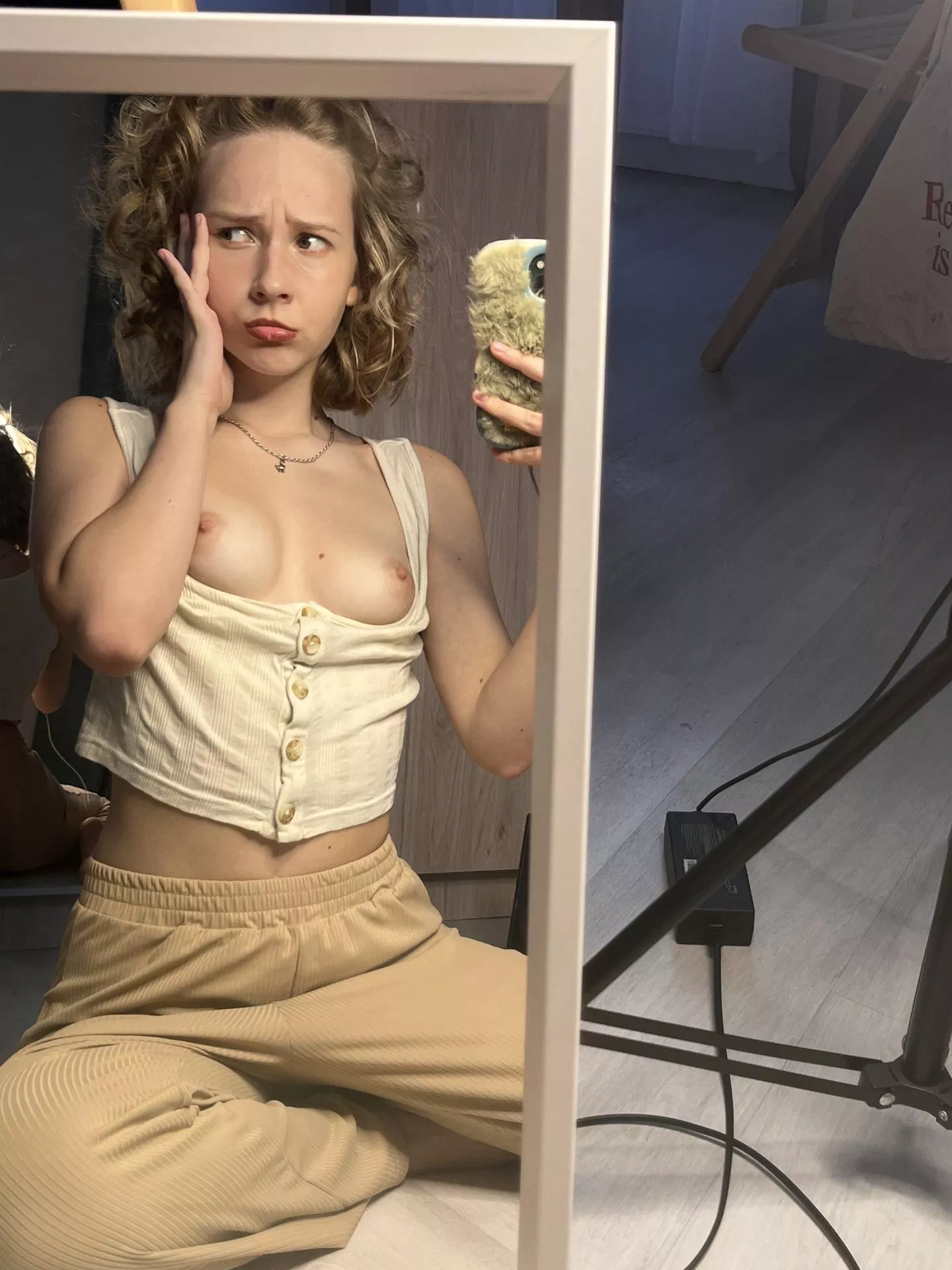 You wet my pussy and make my face smile