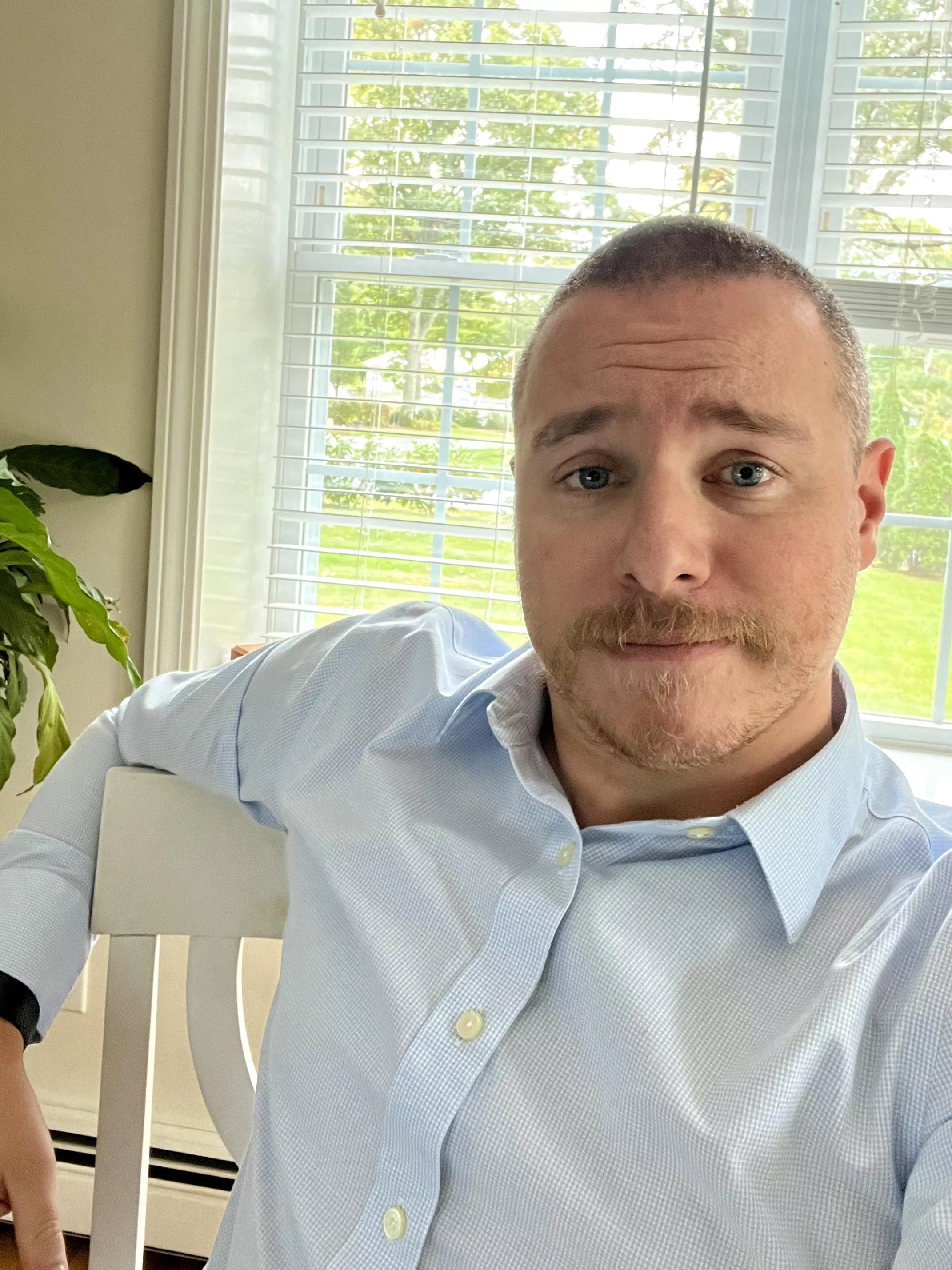 Zoom interview from my parents’ house lol