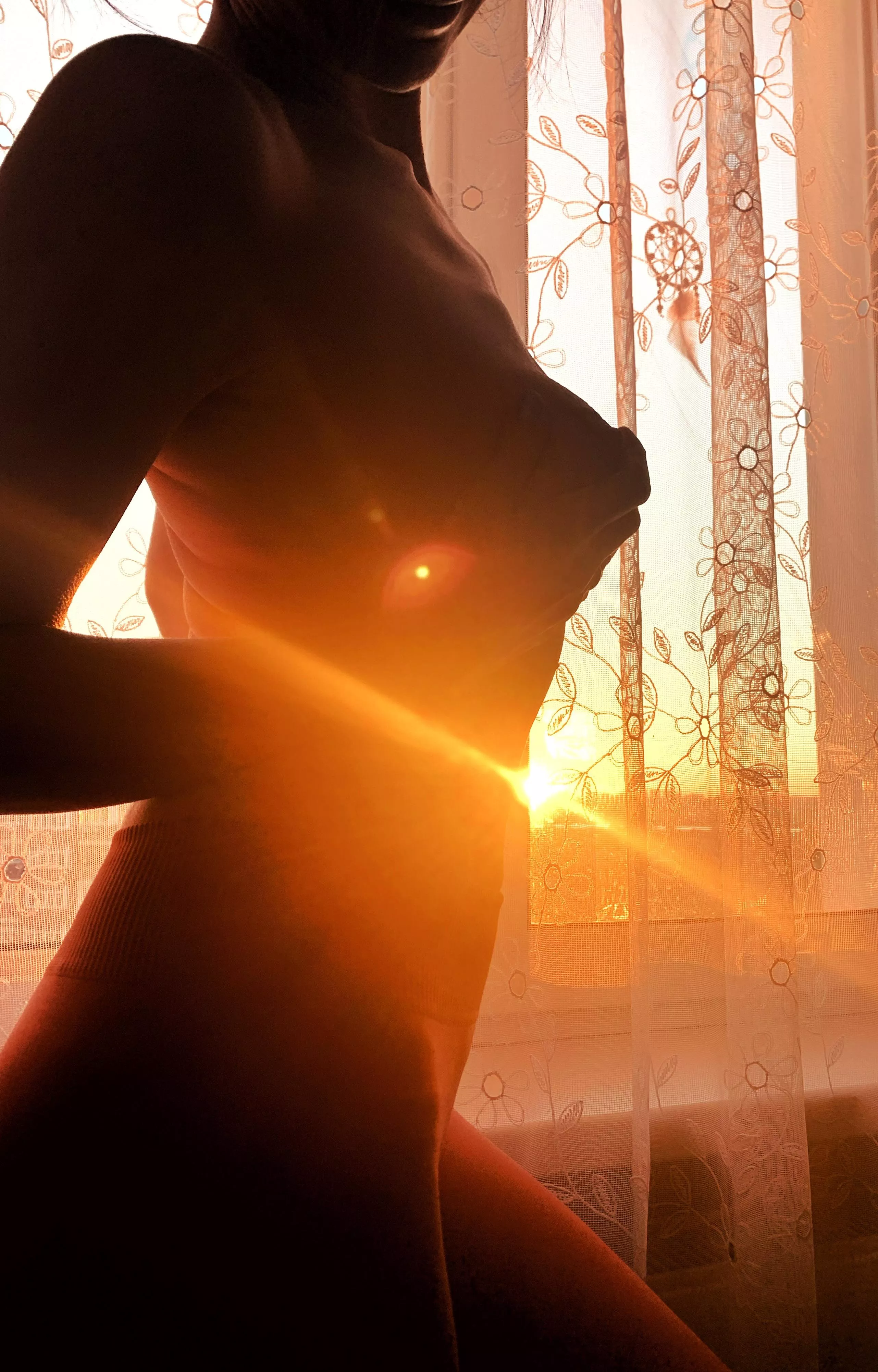 A moment in the sun’s embrace