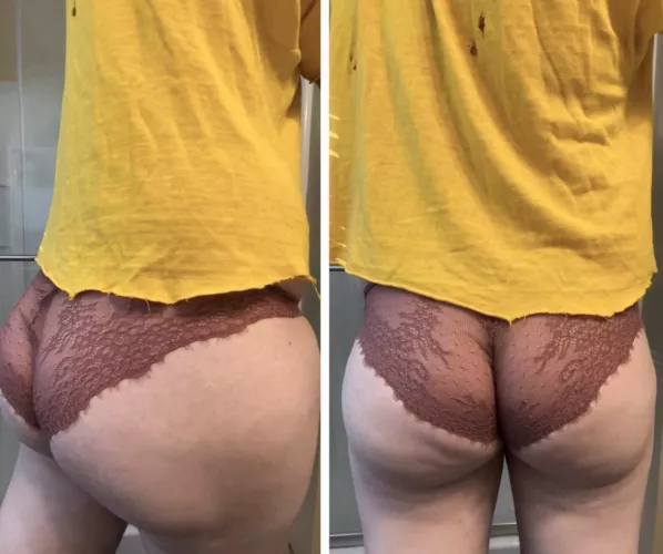 All my ass does is eat panties