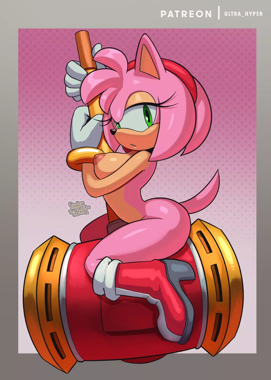 Amy the Superstar (Artist:UltraHyper)