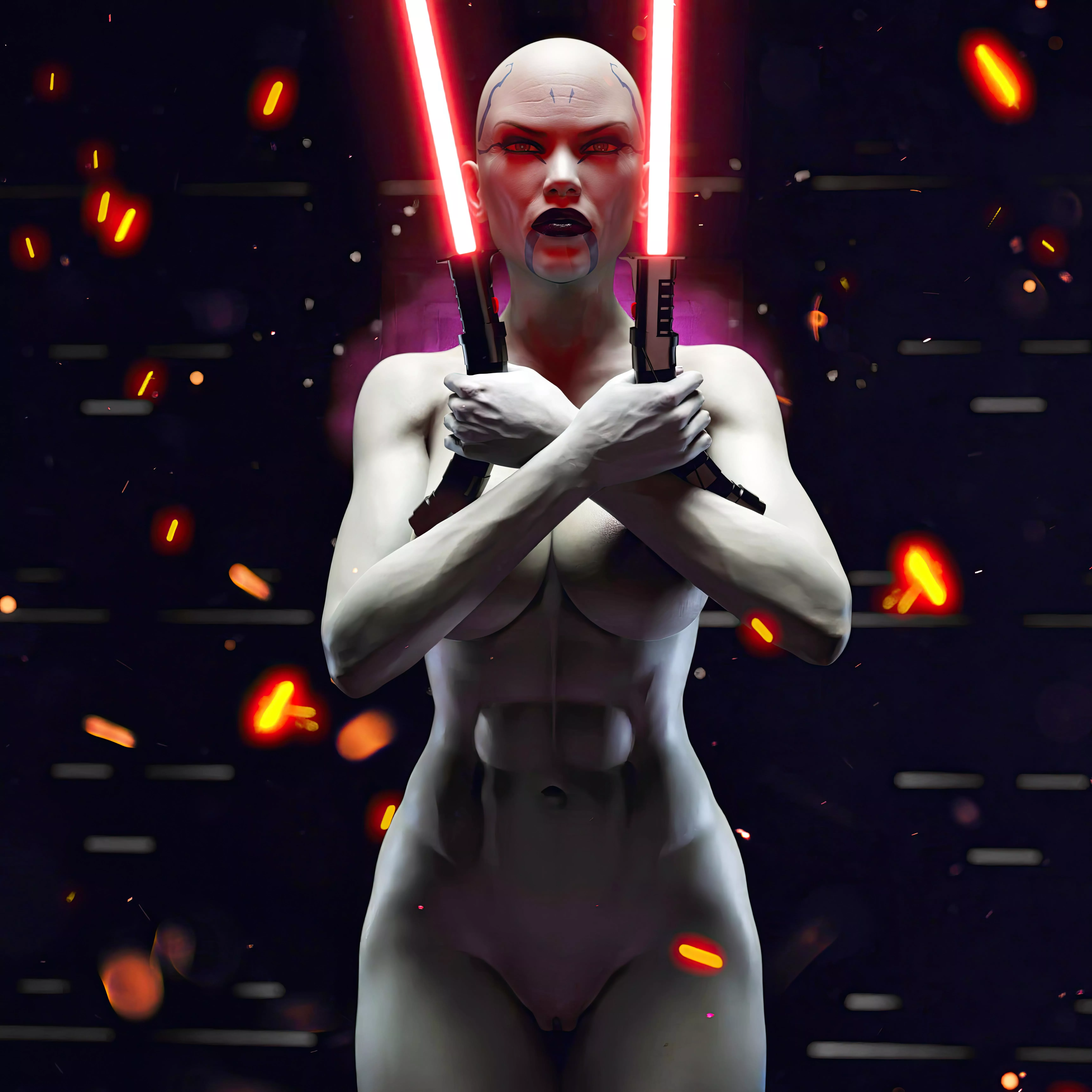 Asajj Ventress - (Star Wars) - [Drinkerofskies]