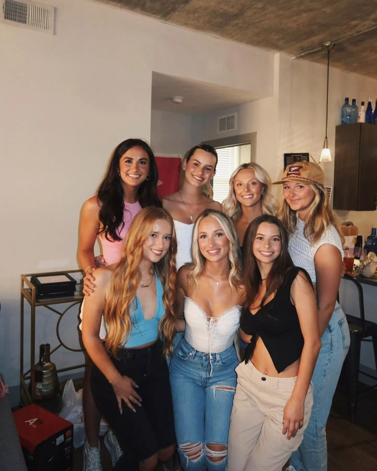 College girls - Back row then front row [7]