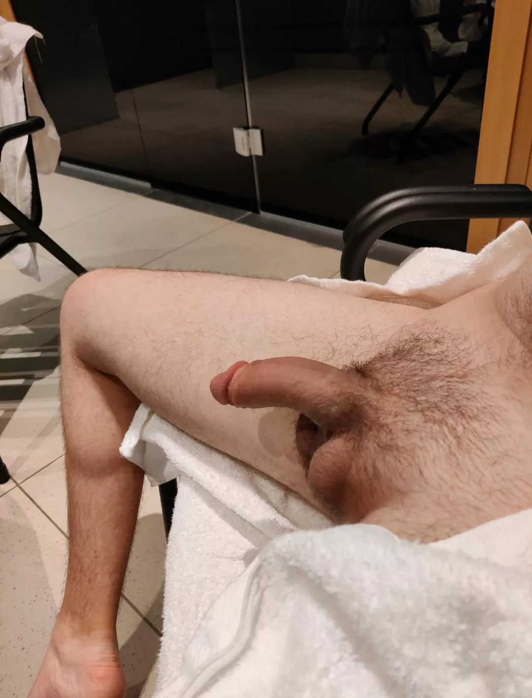 Cruising in the sauna is the best kind of cruising