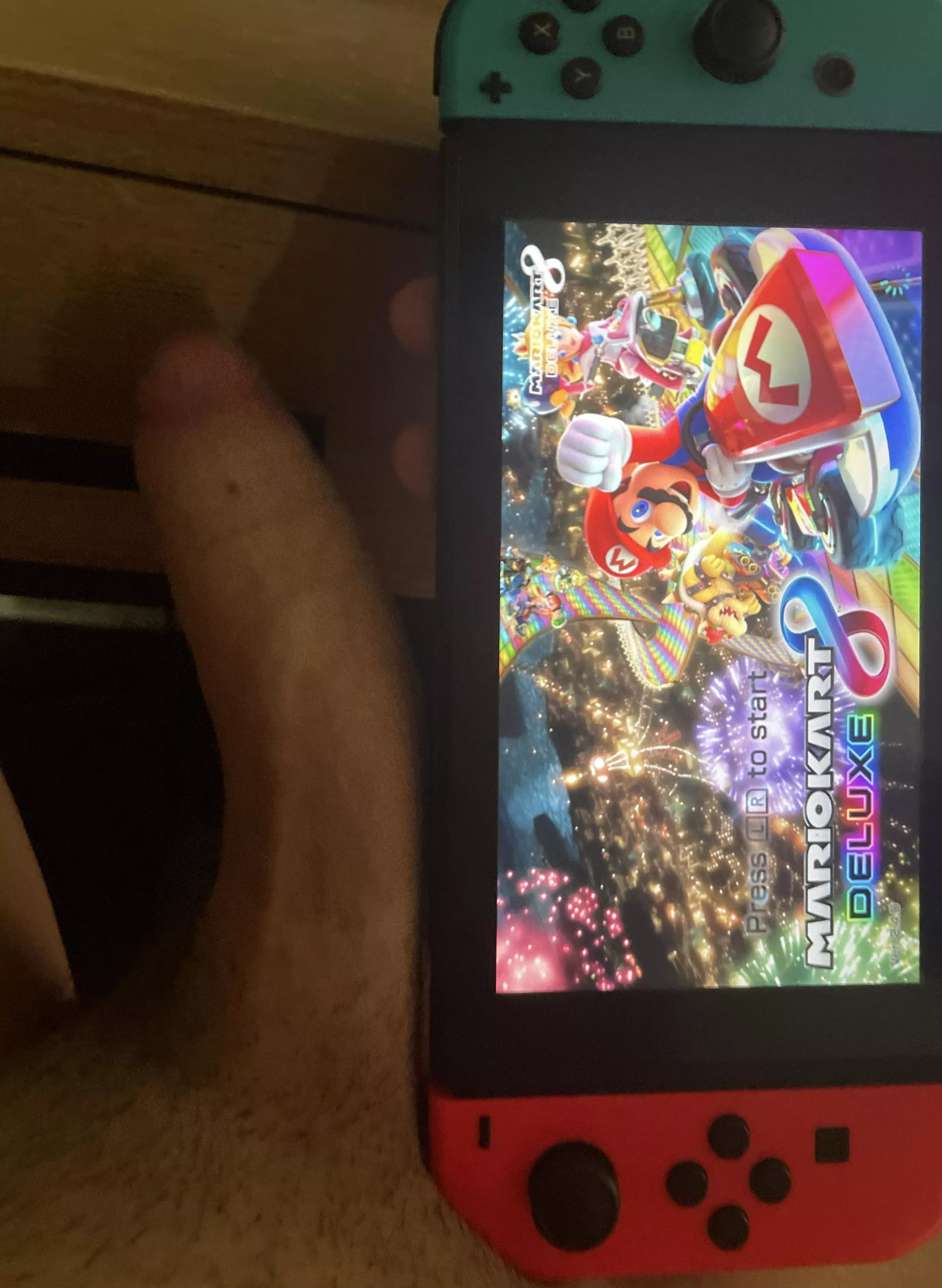 Does anybody else like to play naked?