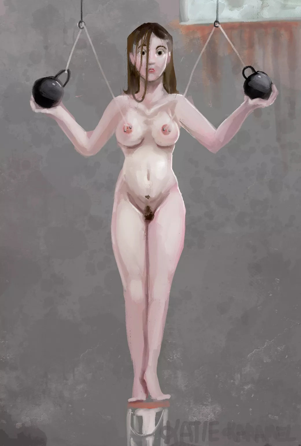 ❤️Don't let your arms get too tired~ Well, maybe a little... ❤️ [OC]