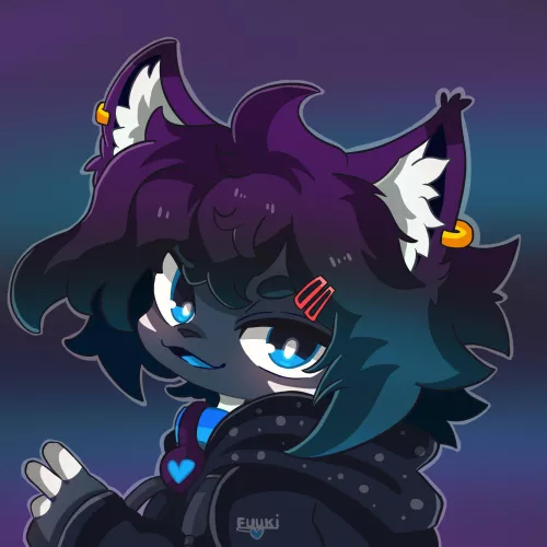 Edgy Neko (art by me)