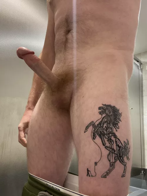 Full pubes, new ink. What do ya think?