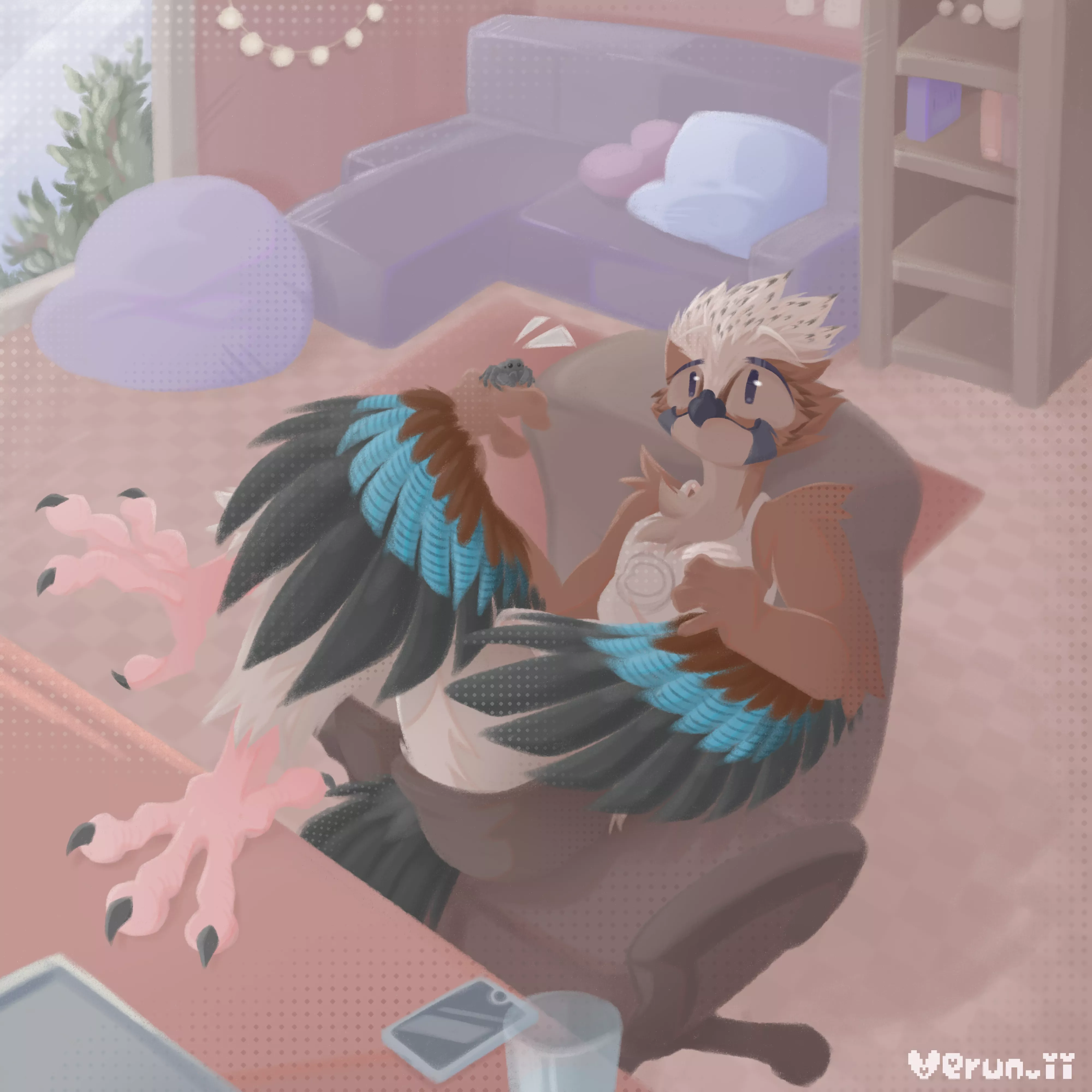 Hanging around with the spiderbro (Verun_ii)