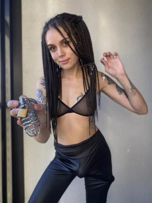 Let me take care of your little bean while you try to deal with the boner in my pants?